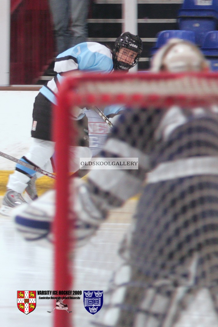 "Varsity Ice Hockey - Cambridge Women v Oxford Women (2009)" stock image