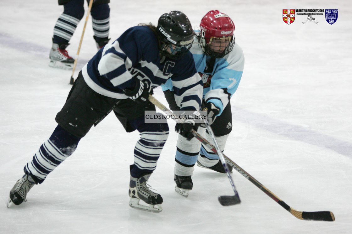 "Varsity Ice Hockey - Cambridge Women v Oxford Women (2009)" stock image