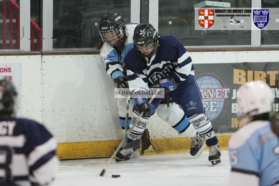 "Varsity Ice Hockey - Cambridge Women v Oxford Women (2009)" stock image