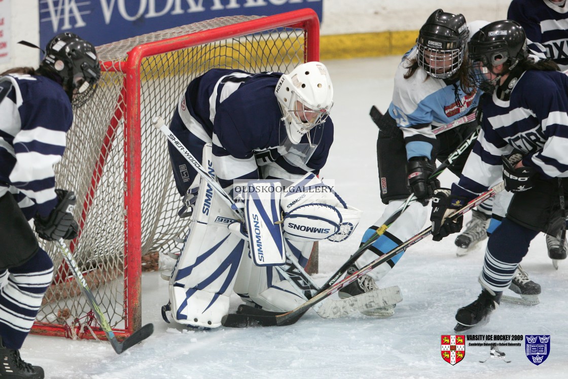 "Varsity Ice Hockey - Cambridge Women v Oxford Women (2009)" stock image