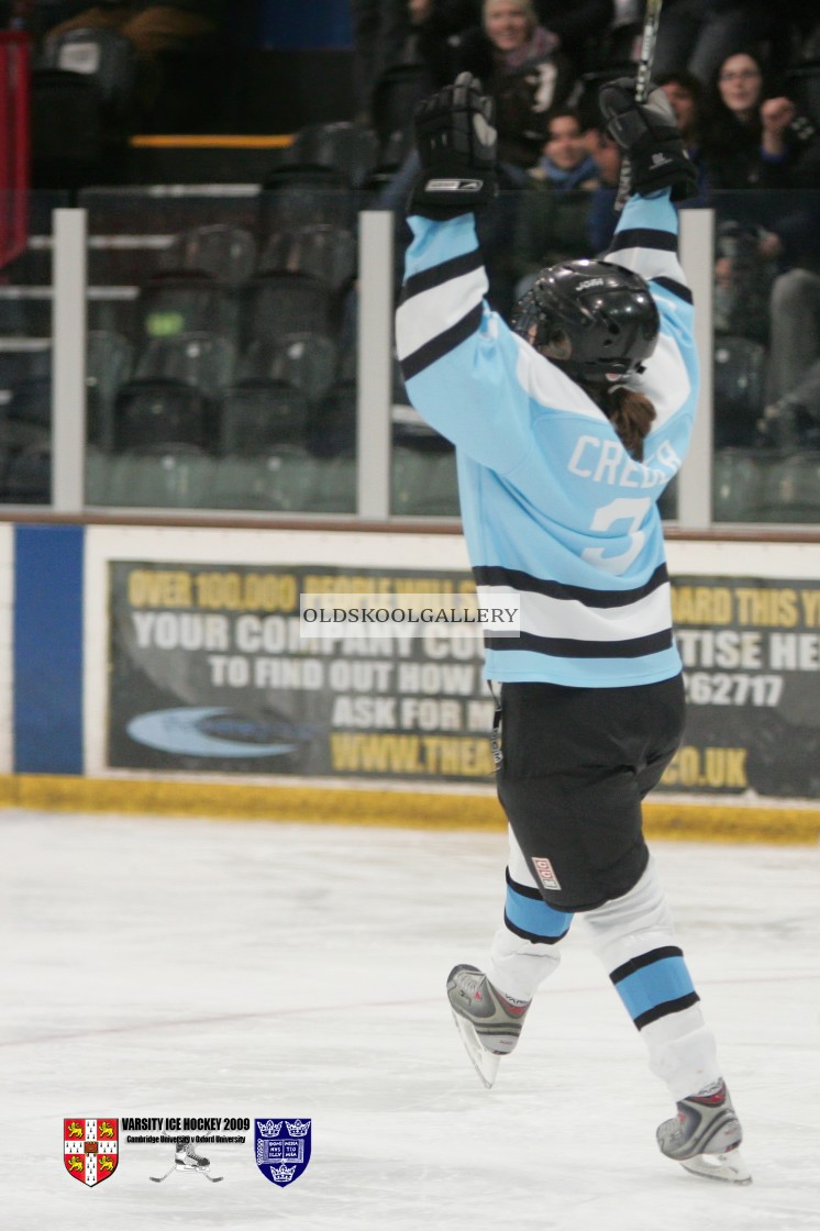 "Varsity Ice Hockey - Cambridge Women v Oxford Women (2009)" stock image