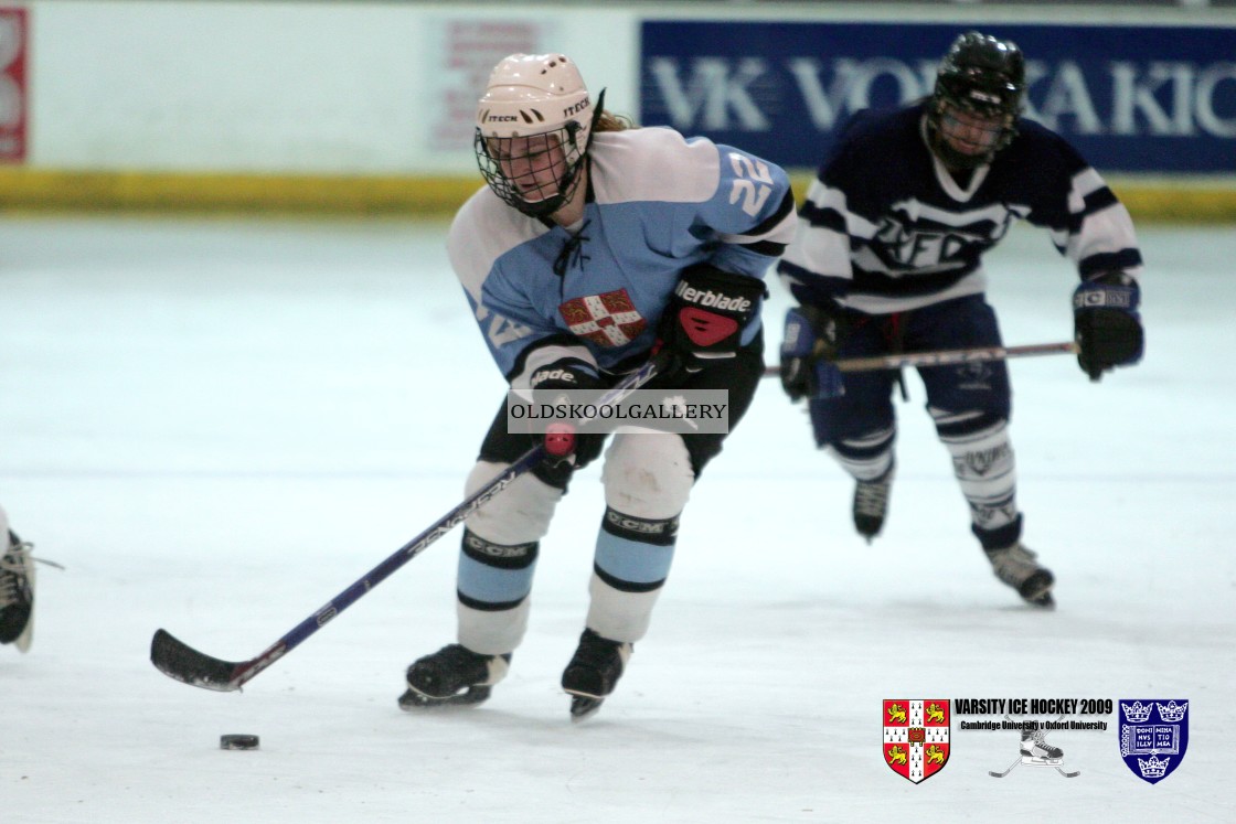 "Varsity Ice Hockey - Cambridge Women v Oxford Women (2009)" stock image