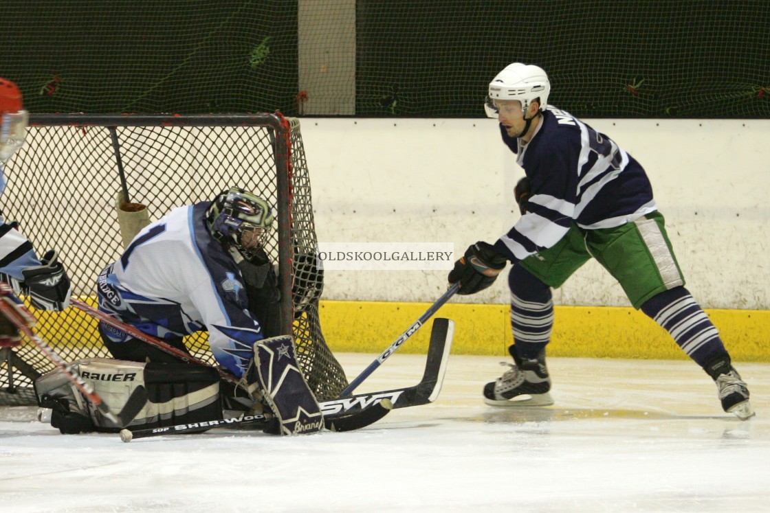 "Varsity Ice Hockey - Oxford Vikings v Cambridge Eskimos (2010)" stock image