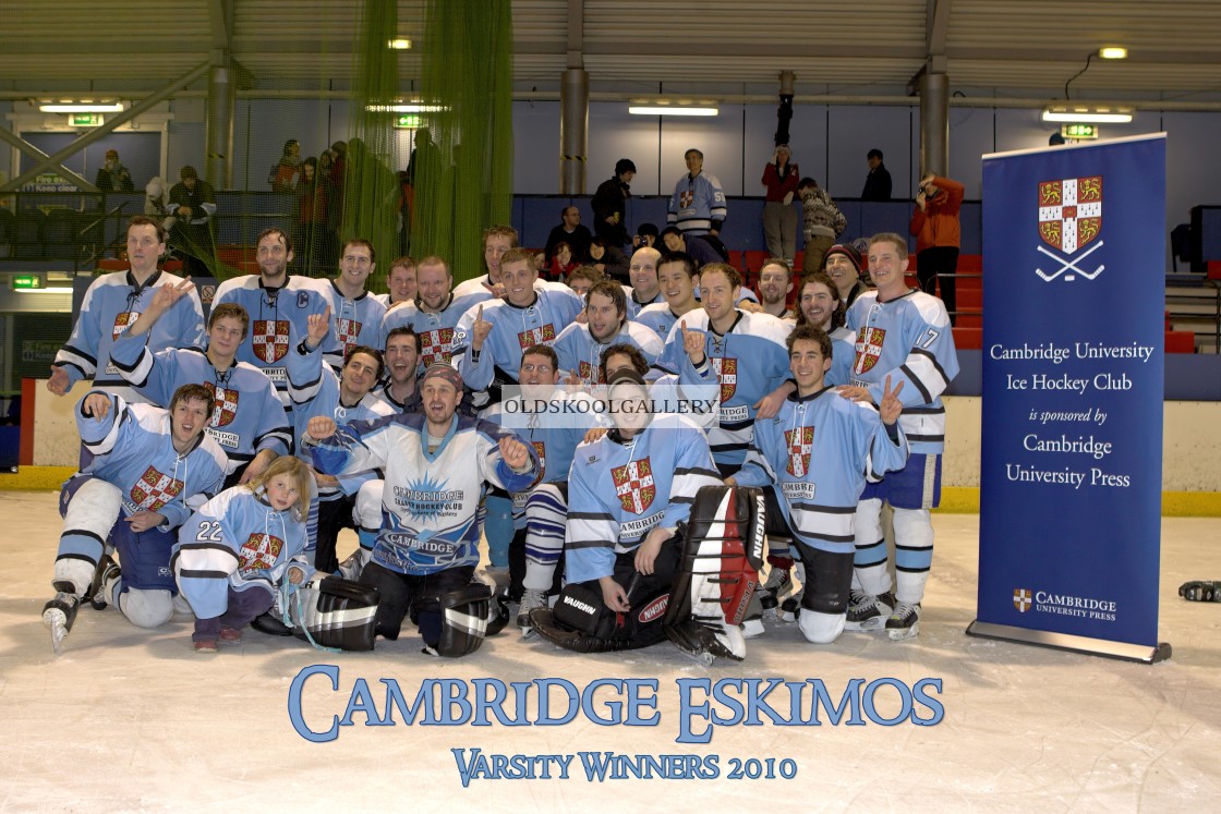 "Varsity Ice Hockey - Oxford Vikings v Cambridge Eskimos (2010)" stock image