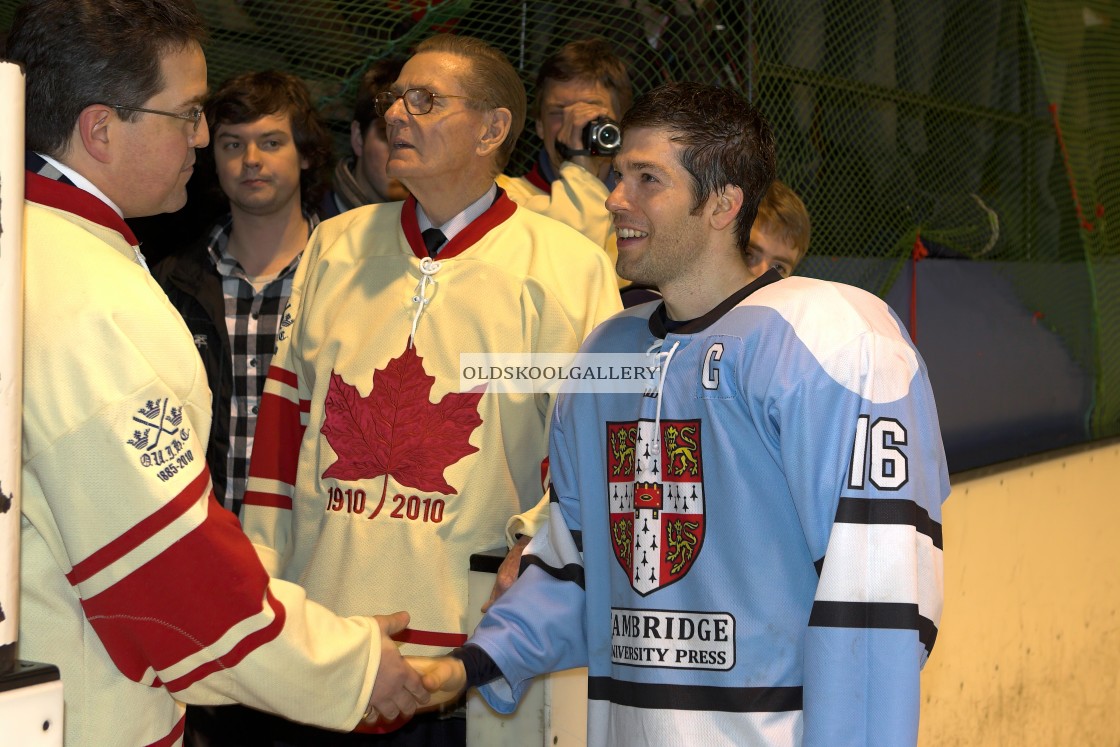 "Varsity Ice Hockey - Oxford Men v Cambridge Men (2010)" stock image