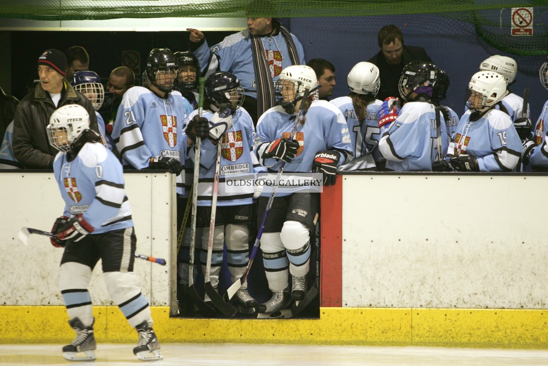 "Varsity Ice Hockey - Oxford Women v Cambridge Women (2010)" stock image