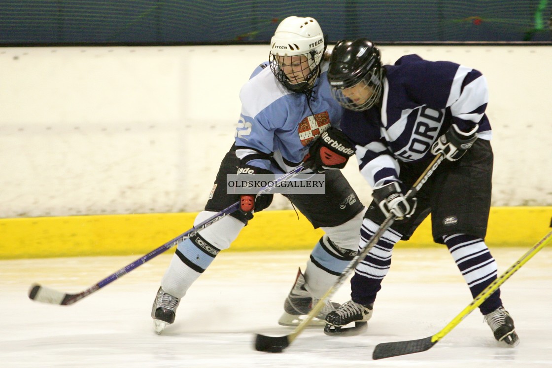 "Varsity Ice Hockey - Oxford Women v Cambridge Women (2010)" stock image