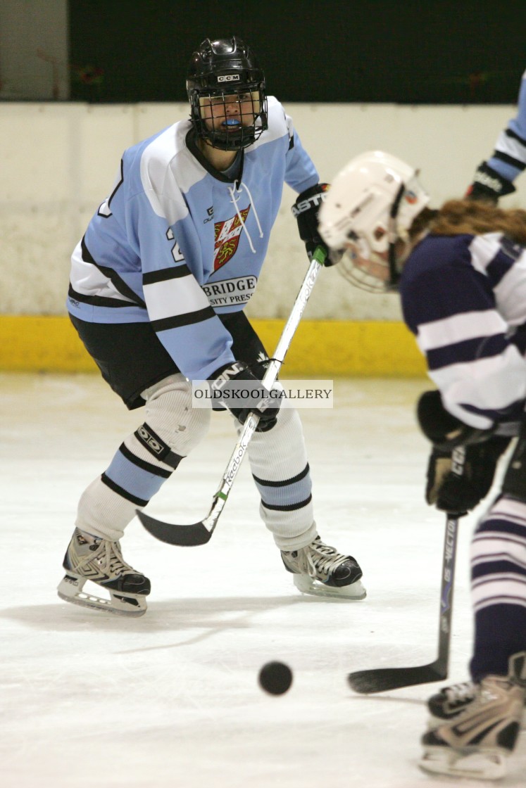 "Varsity Ice Hockey - Oxford Women v Cambridge Women (2010)" stock image