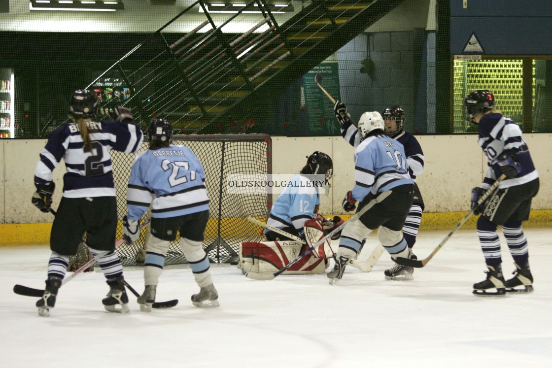 "Varsity Ice Hockey - Oxford Women v Cambridge Women (2010)" stock image