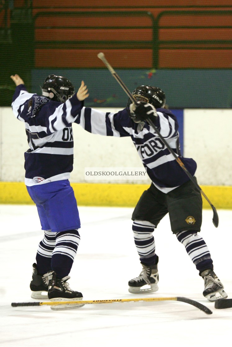 "Varsity Ice Hockey - Oxford Women v Cambridge Women (2010)" stock image