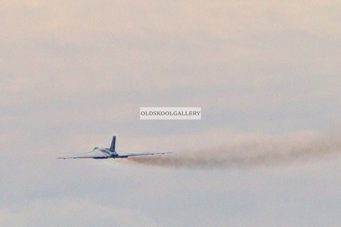 "Vulcan Bomber - Rutland Water (2015)" stock image