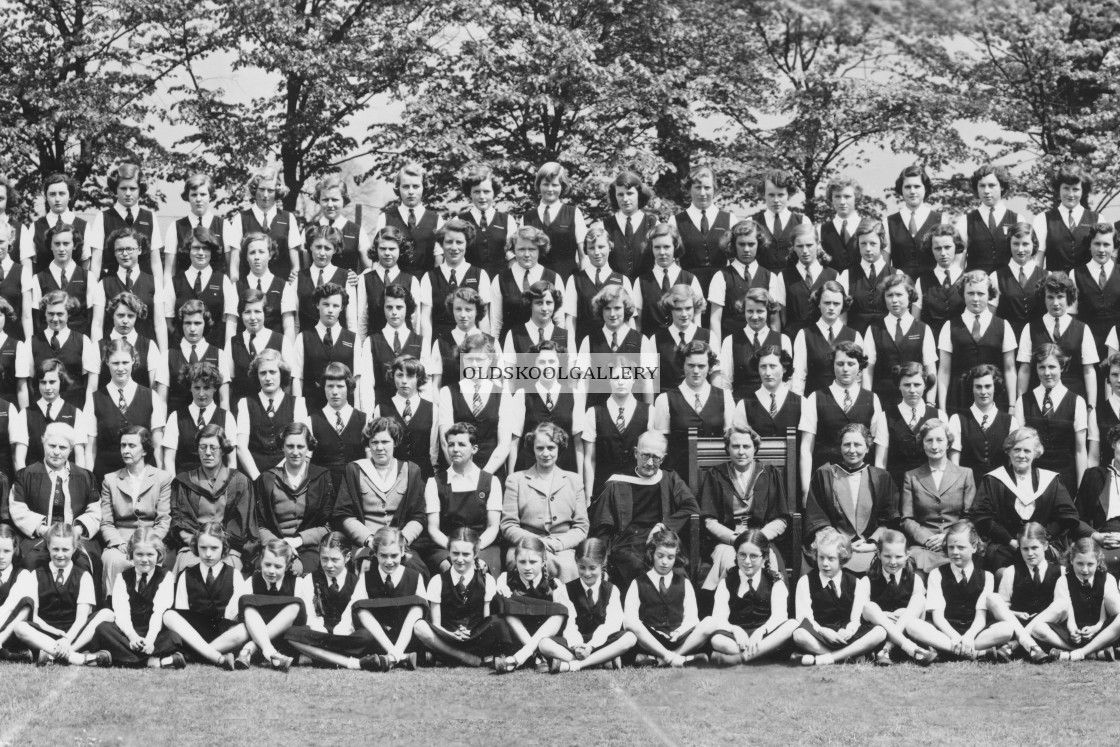 "St Mary & St Anne - Abbots Bromley (1950)" stock image