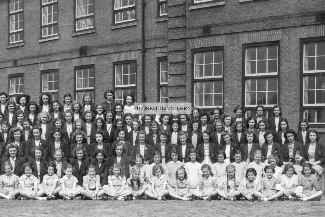 "County School - Peterborough (1946)" stock image