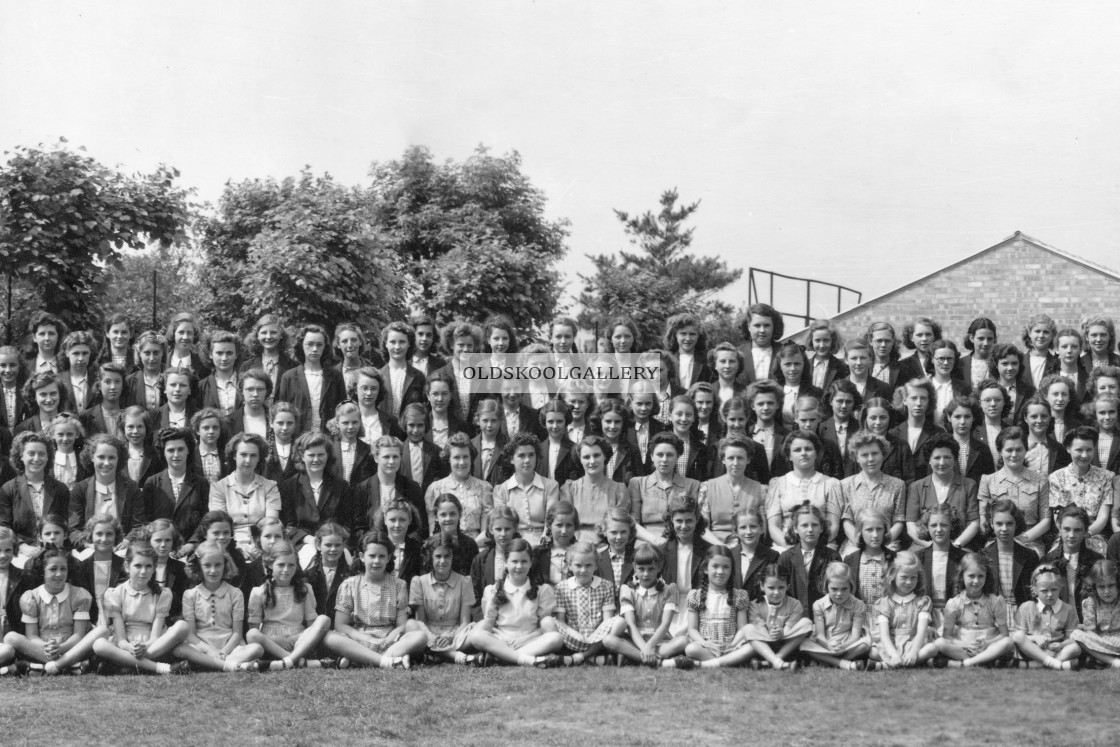 "County School - Peterborough (1946)" stock image