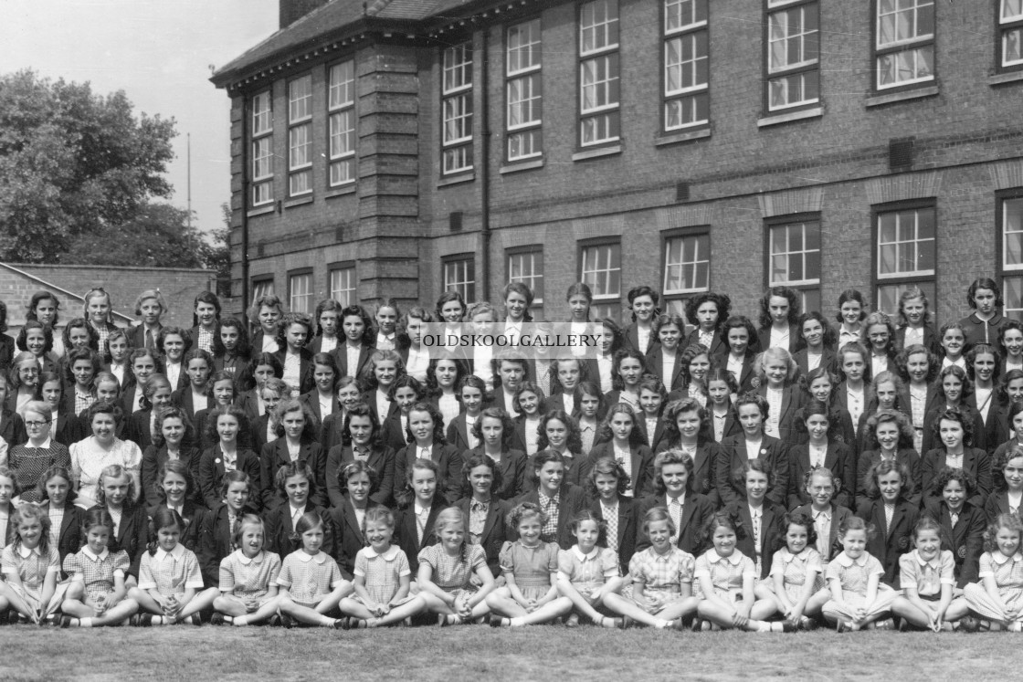 "County School - Peterborough (1946)" stock image