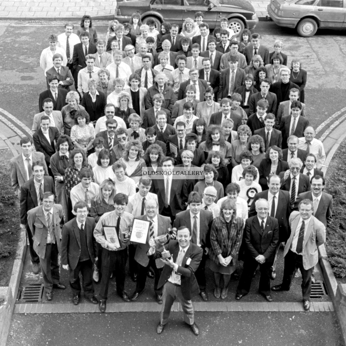 "Evening Telegraph Staff (1989)" stock image