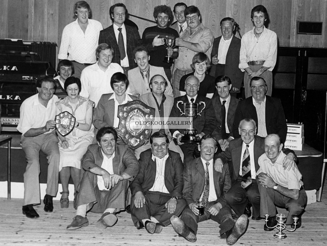 "Boat Inn & Strawbear Pub Teams, Whittlesey (1980)" stock image