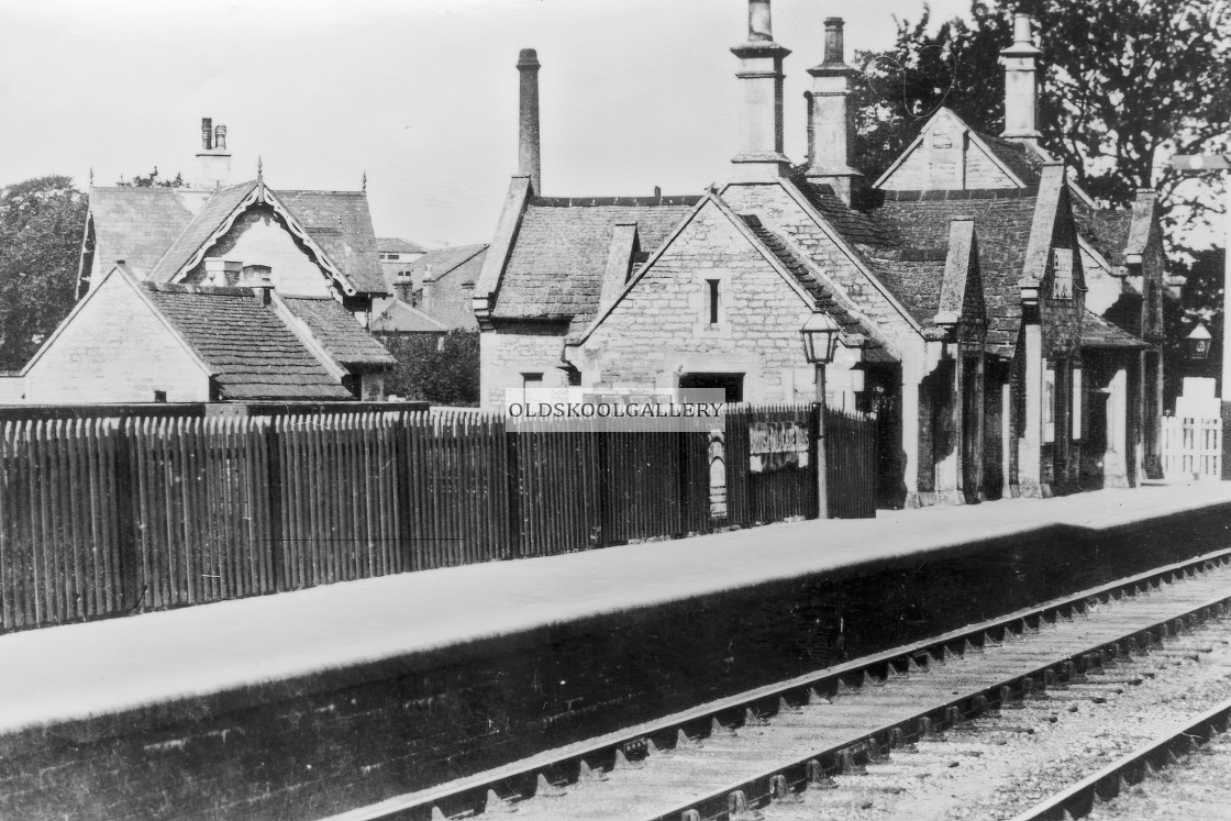 "Helpston Railway Station" stock image