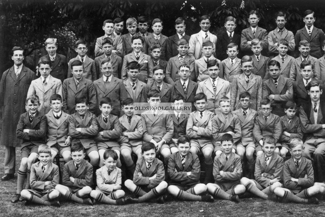 "Kings School - May 1938 (Group 1)" stock image