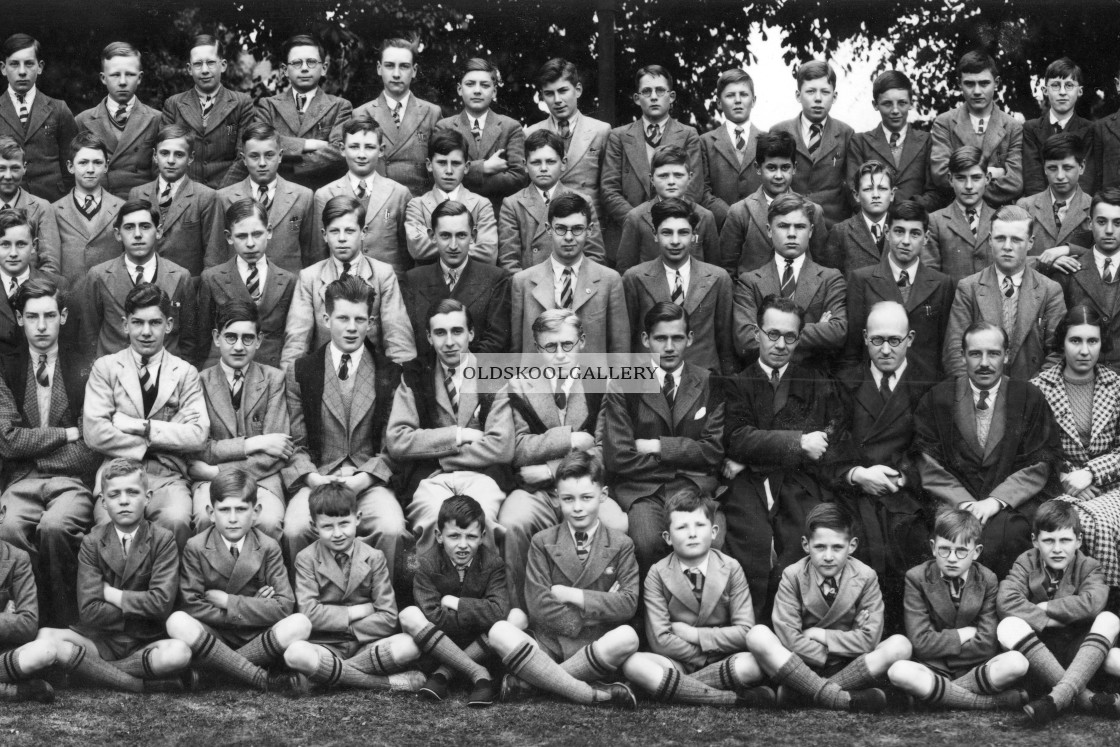 "Kings School - May 1938 (Group 2)" stock image