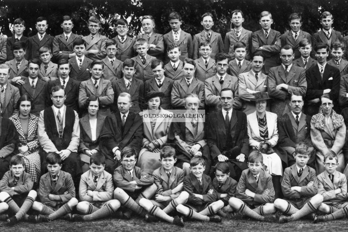 "Kings School - May 1938 (Group 3)" stock image