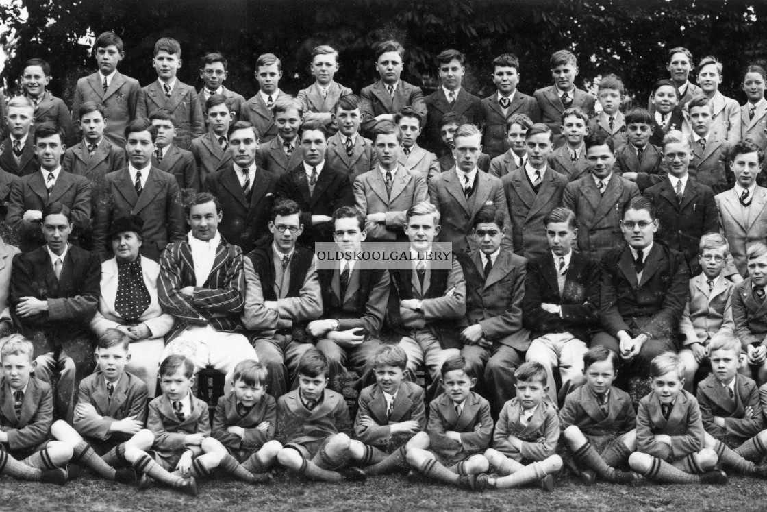 "Kings School - May 1938 (Group 4)" stock image