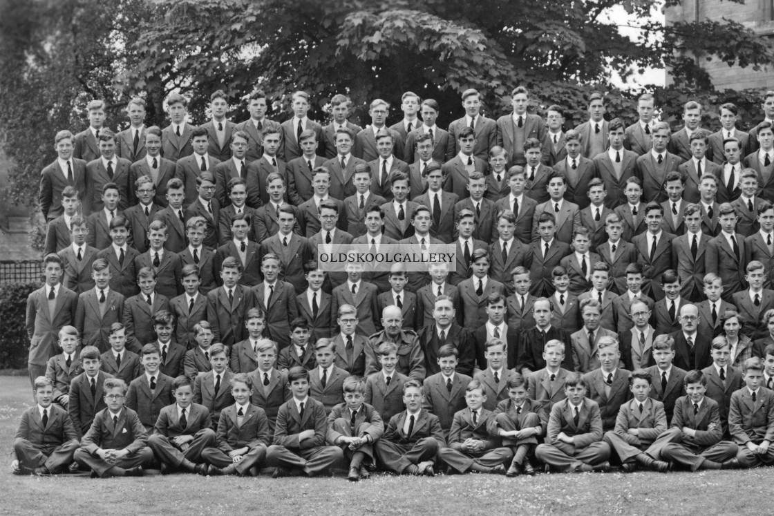 "Oundle School - June 1949 - Print A" stock image