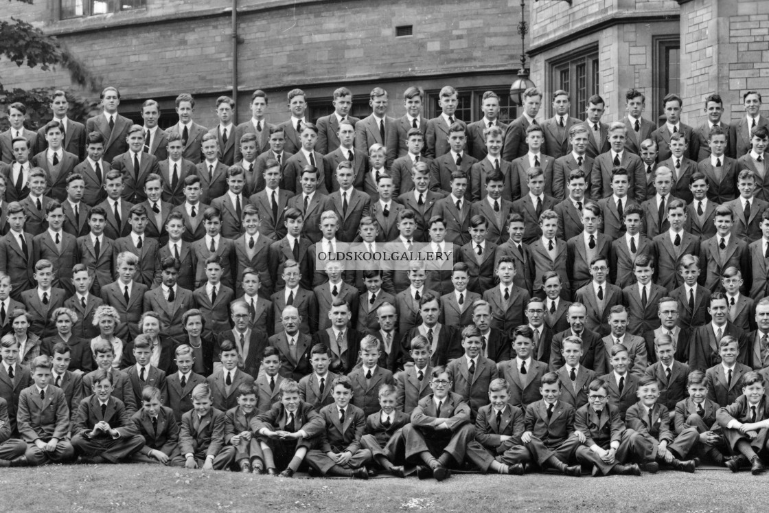 "Oundle School - June 1949 - Print B" stock image