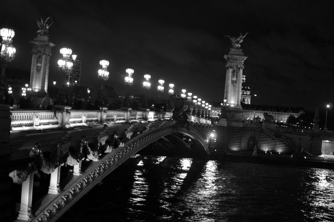 "Pont Alexandre III, Paris" stock image