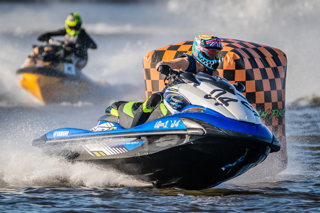 "UK Jet Ski Racing" stock image