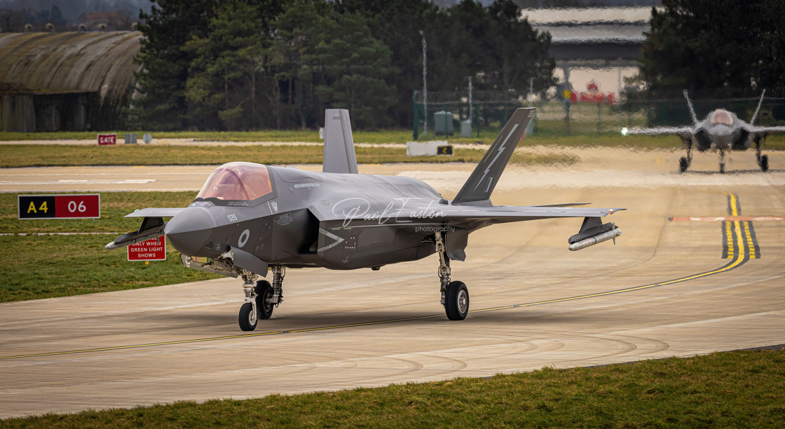 "RAF F-35B Lightning based at RAF Marham" stock image