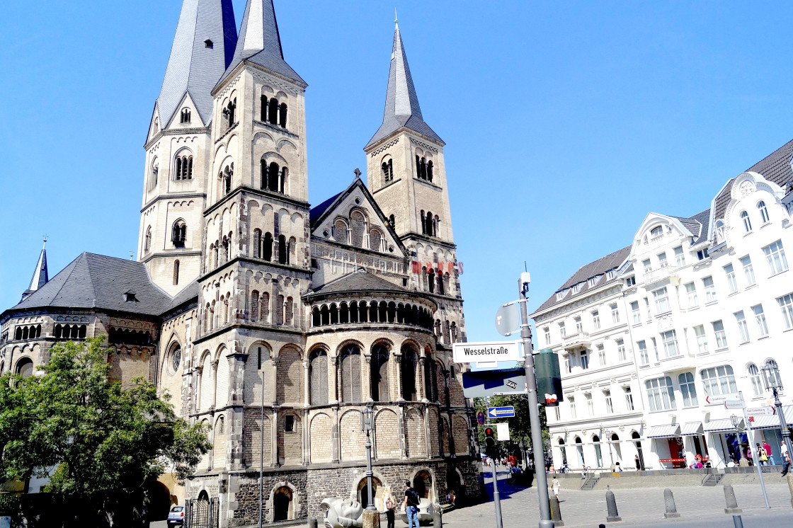 "Bonn Cathedral" stock image