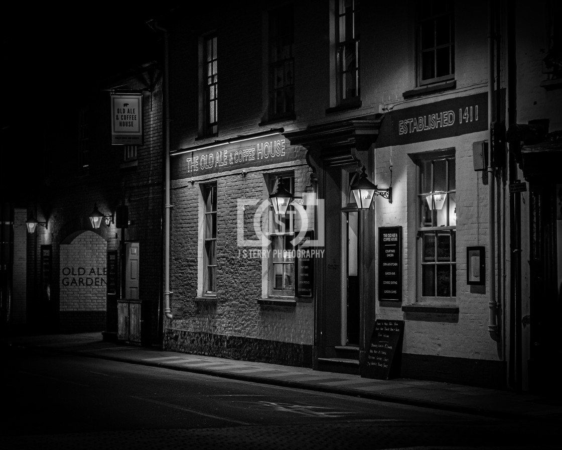 "Old Ale & Coffee House" stock image