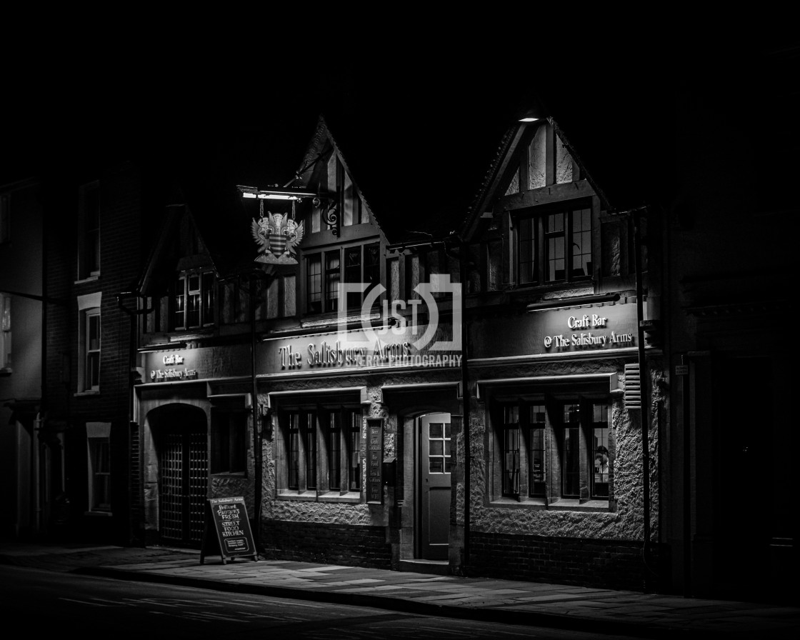 "The Salisbury Arms / Craft Bar" stock image