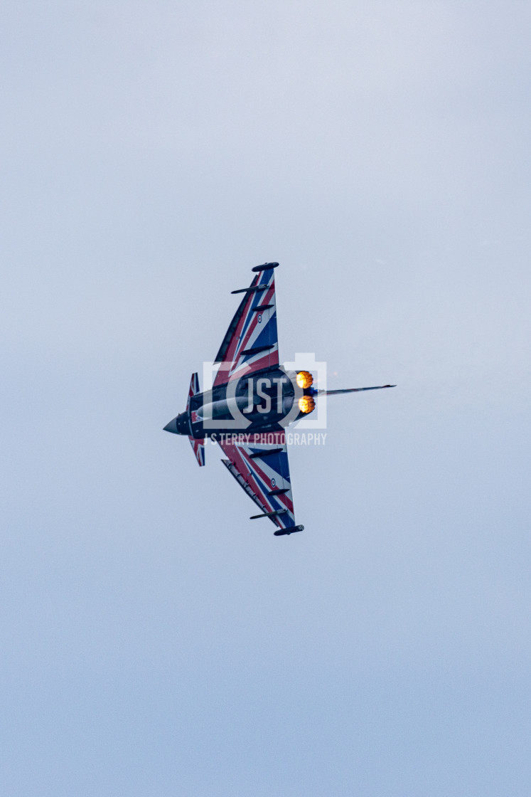 "The RAF Typhoon Display Team" stock image