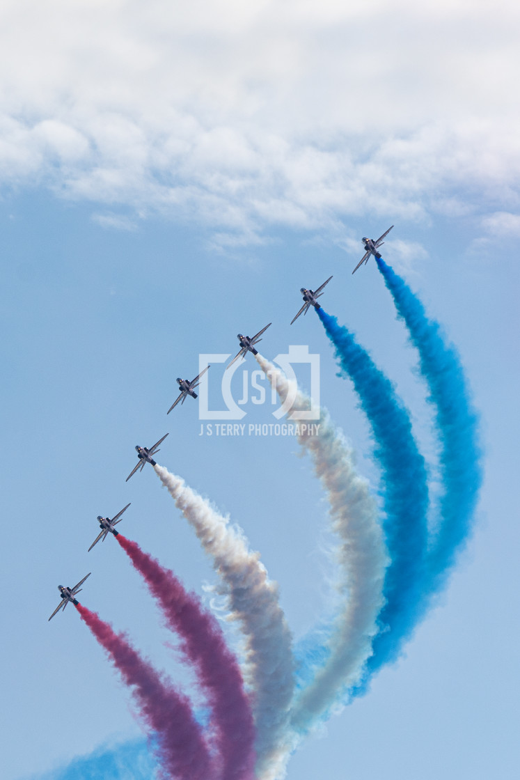 "The Red Arrows" stock image