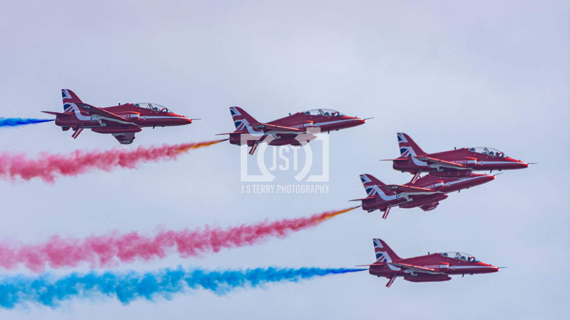 "The Red Arrows - Enid" stock image