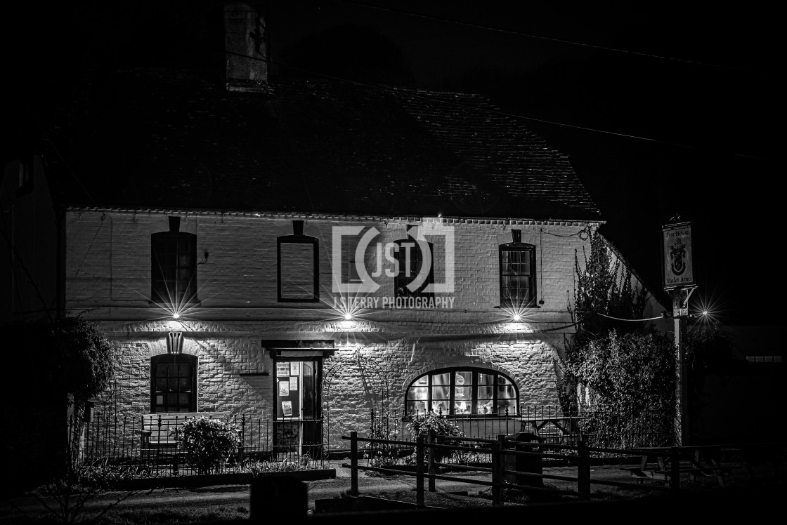 "The Malet Arms, Newton Tony" stock image