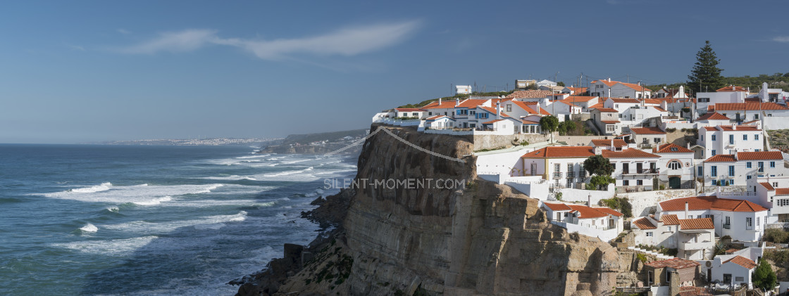 "Küstenstadt Azenhas do Mar, Portugal" stock image