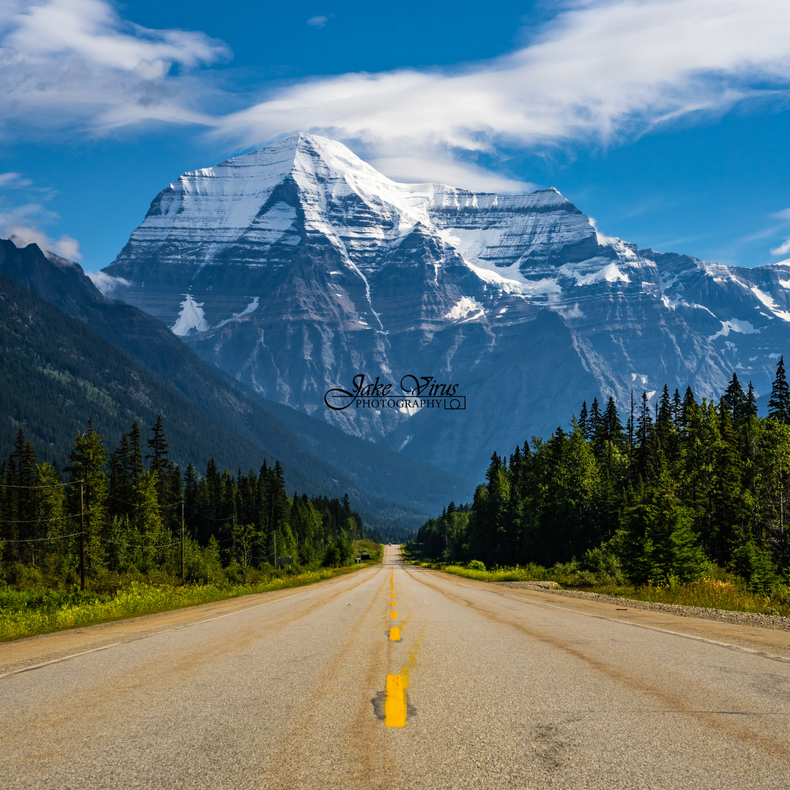 "Canadian Road Trip" stock image