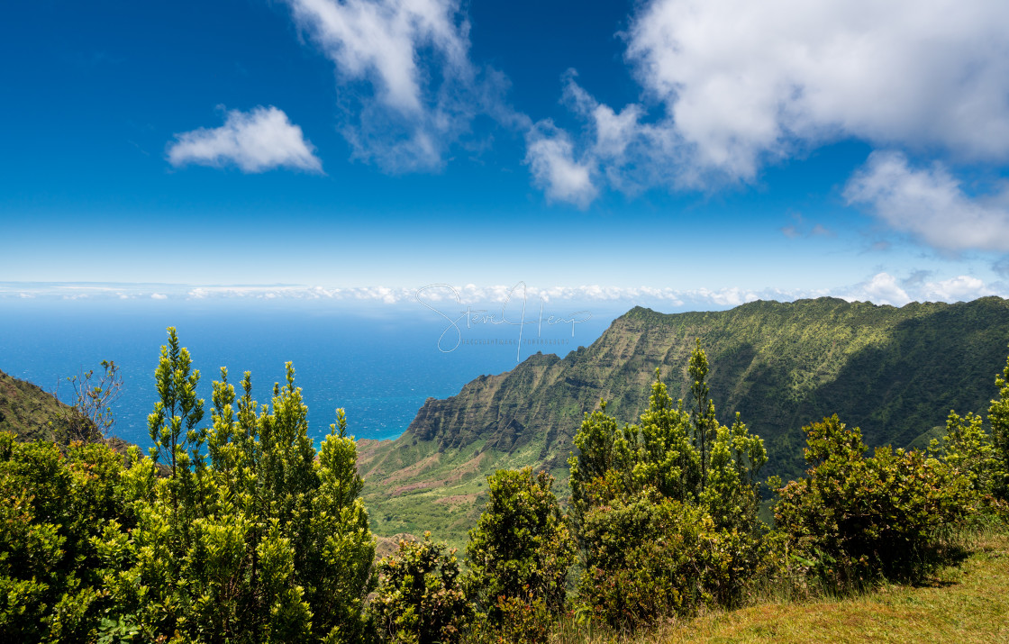 "Panoramic view of Kalalau valley Kauai" by Steve Heap - $8.21 "Panoramic view of Kalalau valley Kauai" stock image