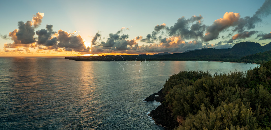 "Aerial image of Lumahai Beach on the north shore of Kauai" by Steve Heap - $8.21 "Aerial image of Lumahai Beach on the north shore of Kauai" stock image