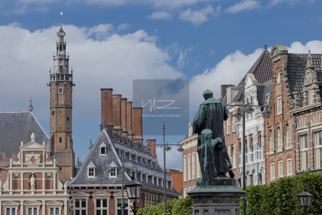 "Haarlem central square" by Maarten Zeehandelaar - $18.43 "Haarlem central square" stock image