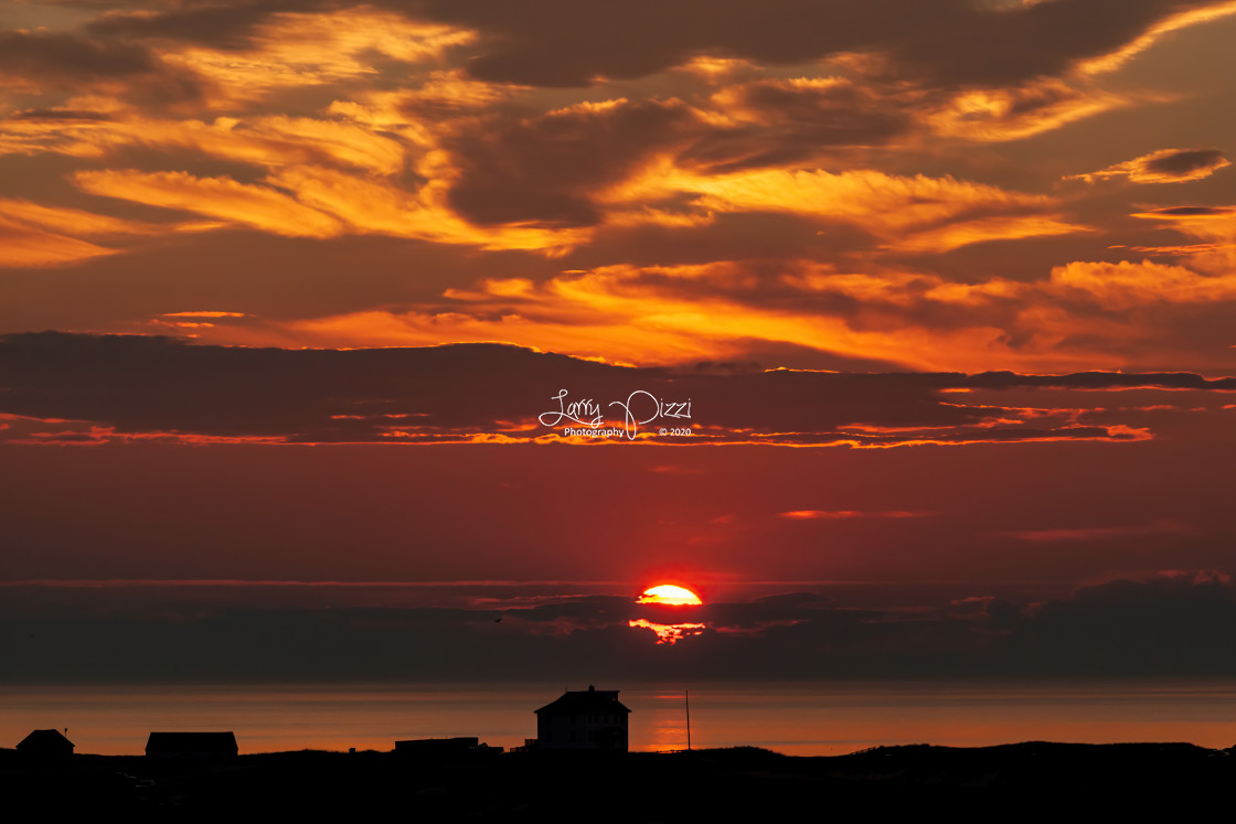 "Sunset, Race Point" stock image