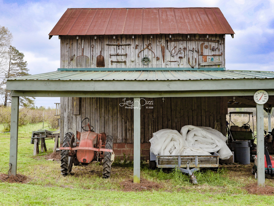 "Olde Carthage Farm" stock image