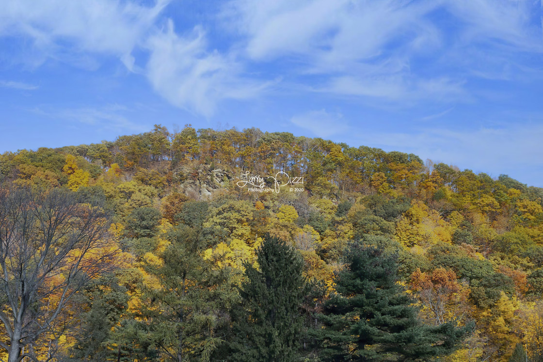 "Fall Mountainside" stock image