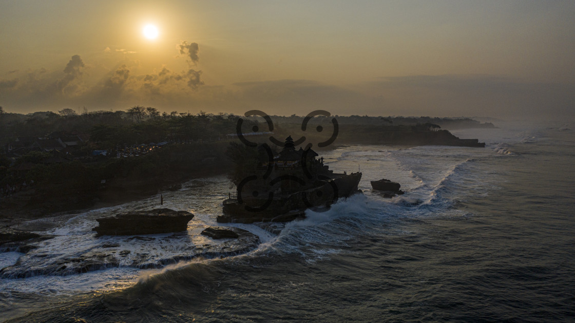 "Tanah Lot Temple Sunset" by Dimitris Tzankatian - £6.00 "Tanah Lot Temple Sunset" stock image