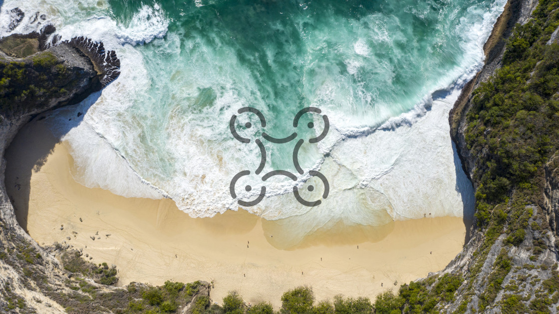 "Kelingking Beach - Bali" by Dimitris Tzankatian - £7.00 "Kelingking Beach - Bali" stock image