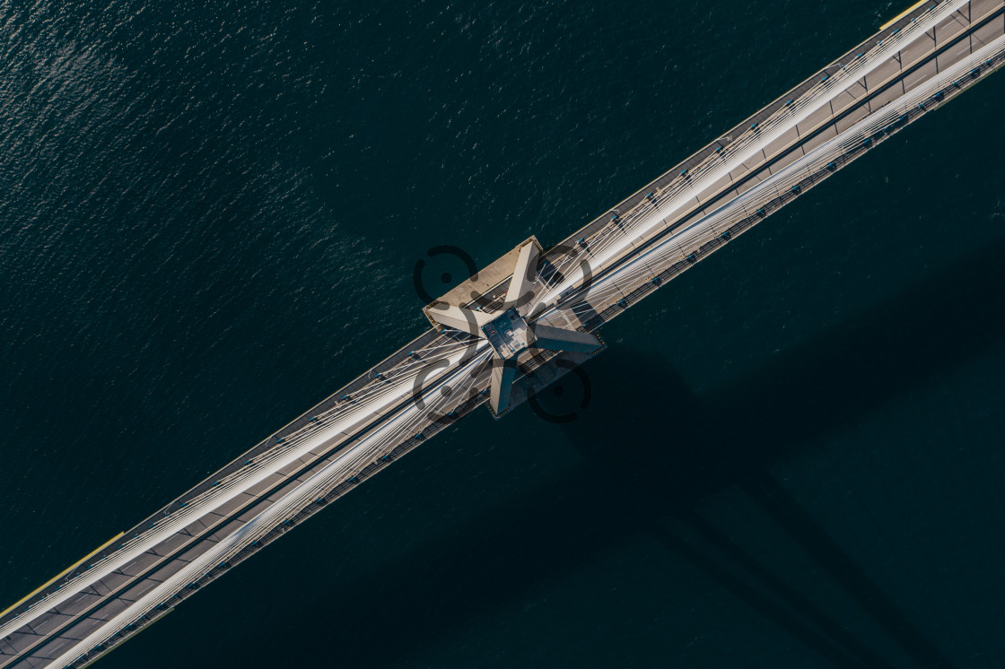 "Rio–Antirrio Bridge" by Dimitris Tzankatian - £3.00 "Rio–Antirrio Bridge" stock image