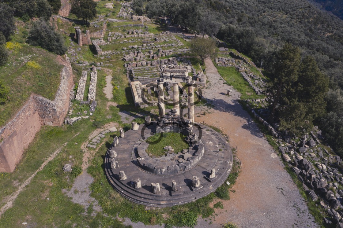 "Dome of Athena Pronaia - Delphi" by Dimitris Tzankatian - $57.03 "Dome of Athena Pronaia - Delphi" stock image
